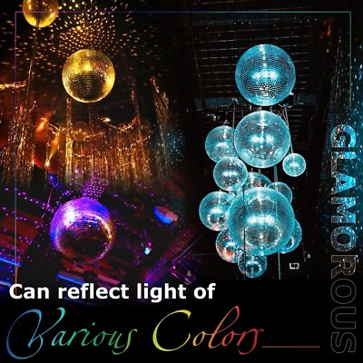 Large Disco Ball,Disco Ball,16 inch Mirror Ball Hanging Disco Ball