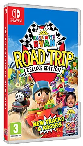 Switch Race With Ryan: Road Trip - Deluxe Edition /Switch Game NUOVO