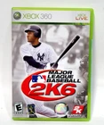 Xbox 360 ---Major League Baseball 2K6 ---- Brand New + Sealed Video Game!
