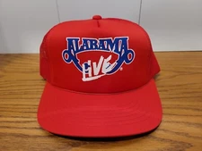 Vintage Alabama Live Southern Country Music Concert Snapback Hat Mesh Red Cap