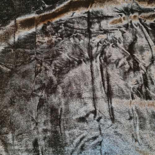 Premium MARMOR CRUSHED VELVET STOFF Handarbeit Stretch Velours Kleid Material 58" - Bild 129 von 131