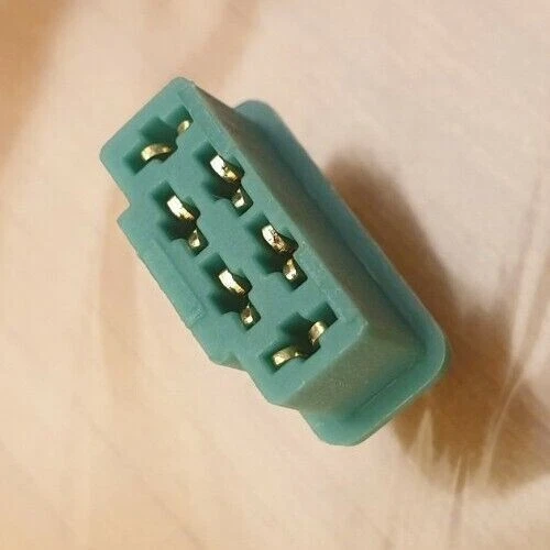 MPX-Stecker 6-polig grün weiblich (1 Stck.) Muldental - Bild 3 von 4