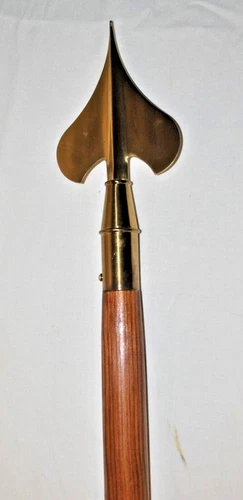 Flag Staff 9'-10" x 1 1/4" O.D. - for Regulation Size 6' x 6'-6" Civil War Flags