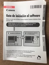 Canon Powershot SD600 Gu a de iniciaci n al software Espa ol Only