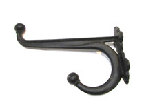 New Vintage 1990's Large 13" Black Cast Iron Barn Tack Harness Horse Collar Hook
