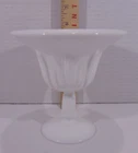 Vintage Fenton Cactus Milk Glass Footed Compote/Vase MCM