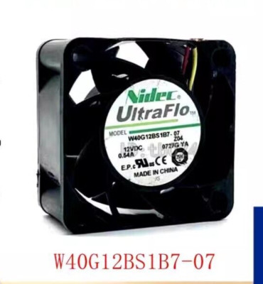 NIDEC W40G12BS1B7-07 Z04 DC12V 0.54A 4020 4CM Cooling Fan