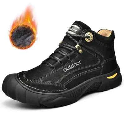 Mens Outdoor Non-Slip Trekking Hiking Shoes Waterproof Durable