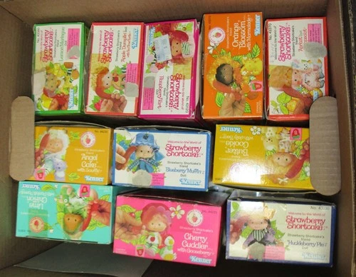 11 Vintage Strawberry Shortcake Dolls Kenner 1980! New Opened!