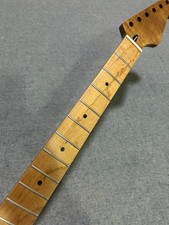 Replacement Satin 28 inch Roasted Maple 22 Fret Baritone guitar Neck parts