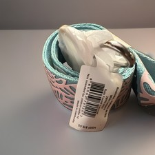 Vera Bradley Rain Forest Canopy Wide Lanyard Soft Blue Pink 28110-X02 NWT