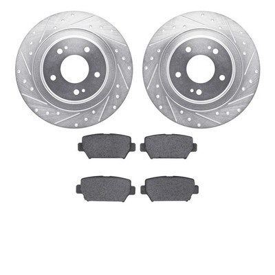 Dynamite Friction Disc Brake Kit for 18-22 Mitsubishi Eclipse Cross 7502-72069