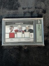 2014-15 ITG Ultimate Goalie Legacy Jersey #3/15 **RARE** Price - Fleury - Howard