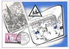 FRANCE 1960 FDC Strasbourg School First Day MAXI-CARD Teachers *FOOTBALL* YW306