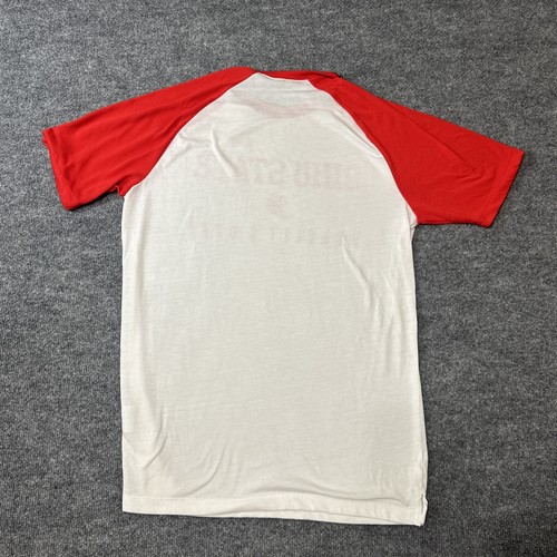 T-shirt maglietta Nike Ohio State Buckeyes uomo taglia media M scarlatta e grigia calcio - Foto 5 di 7