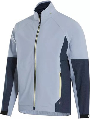 FootJoy Men's HYDRO Tour Jacket COLOR: Slate/Navy SIZE: Medium