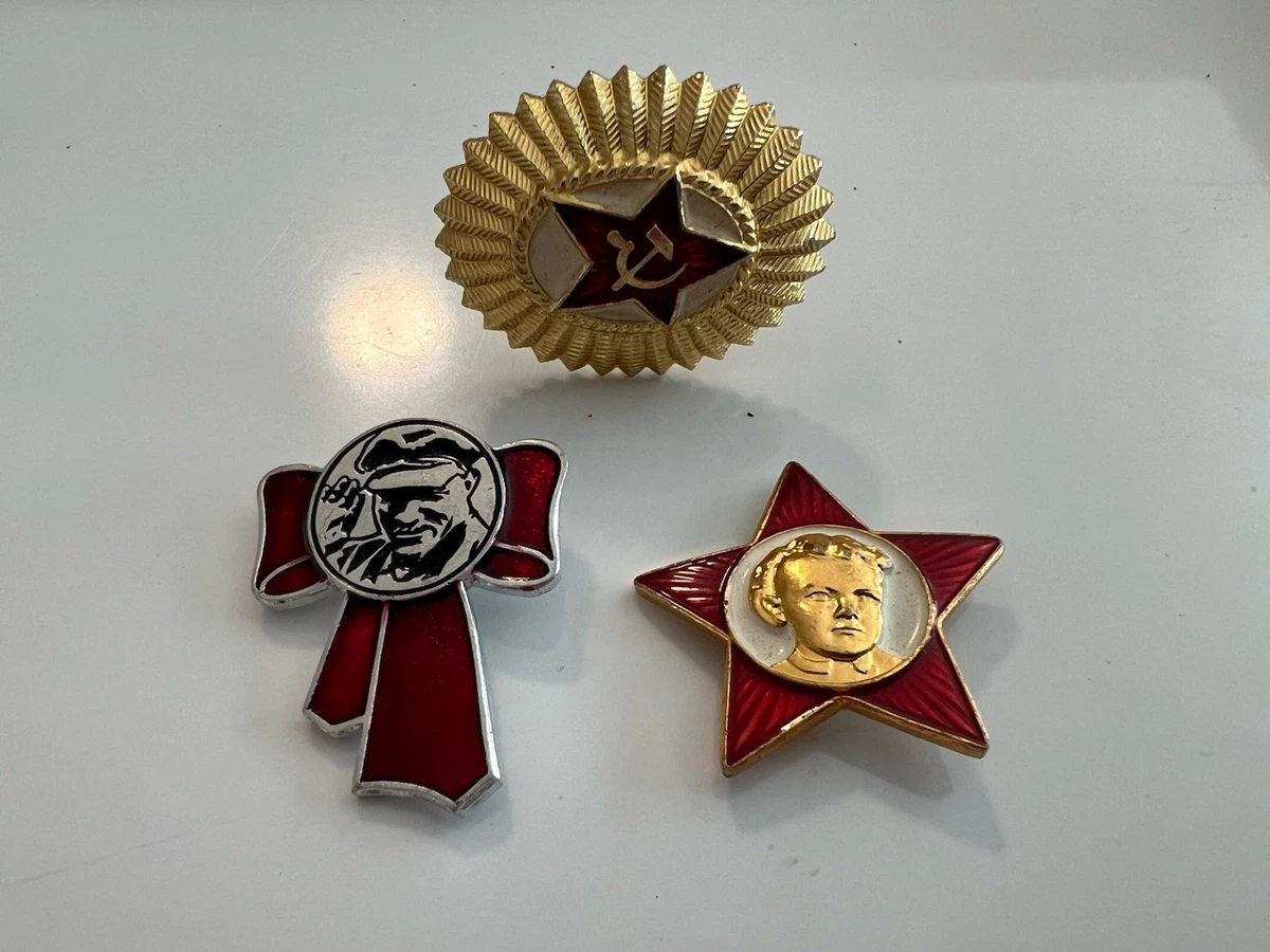 Vintage Pin's Broche URSS Paris 1961 Pin Badge