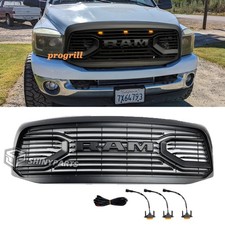 Grill For Dodge Ram 1500 2006-2008 Big Horn Upgrade Front Grille Wlettersled