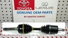 98-07 Land Cruiser, Lexus LX470 Shaft Assy Front Drive RH or LH GENUINE OEM PART