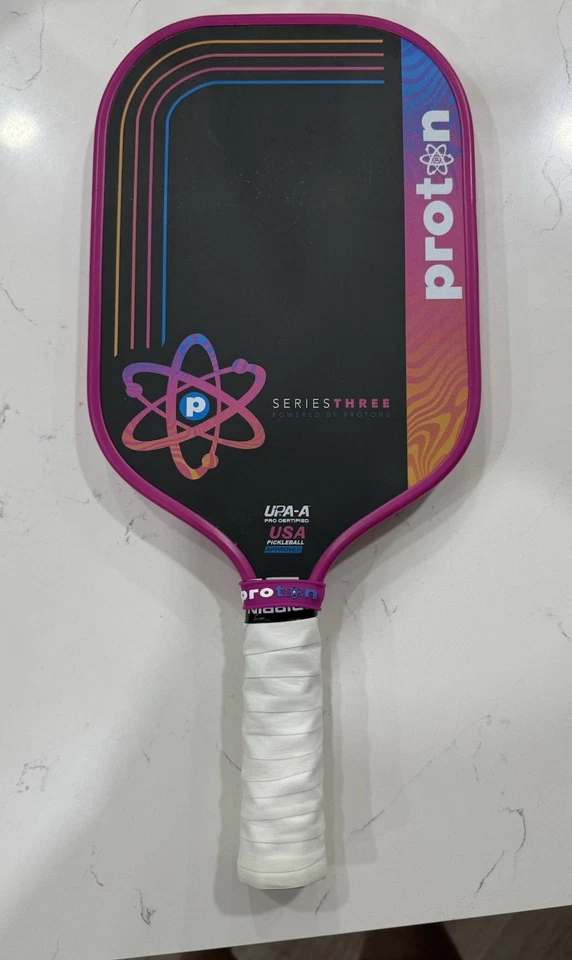 Proton Flamingo Project Series 3 Pink Pickleball Paddle Used Great  Condition - Image 2 of 4