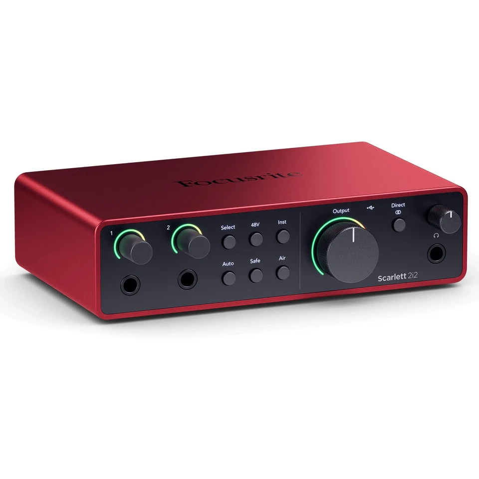 Focusrite Scarlett 2i2 4th Generation Studio Bundle - Image 2 of 4
