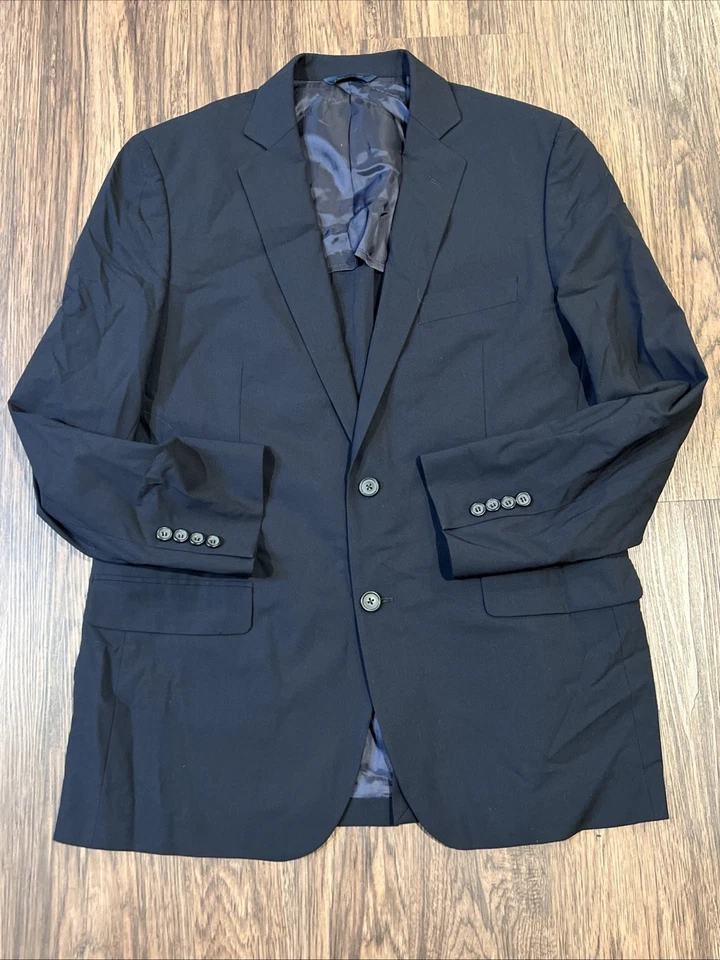 Traje Brooks Brothers 1818 Fitzgerald Brook Cool Para Hombre 42R W32 Color Azul Marino Oscuro Foto 4 de 4