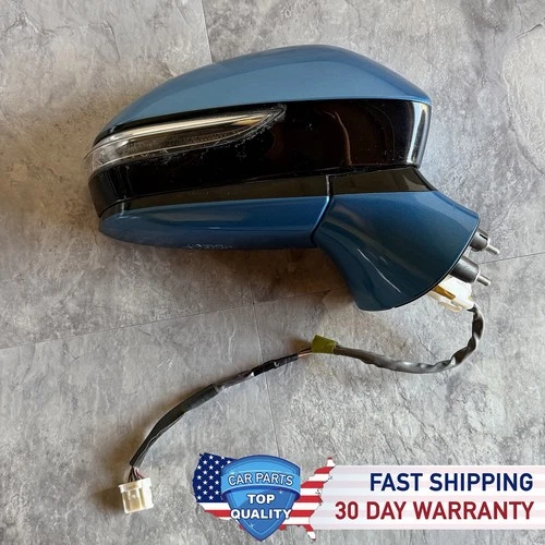 16-20 TOYOTA MIRAI LEFT PASSENGER SIDE REAR VIEW MIRROR OEM WITH BLIND SPOT