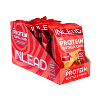 Inlead High Protein Tortilla Chips (6X50G) Paprika (69,97 Eur/Kg)