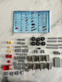 Lego City 4434 Orange Tipper Dump Truck Building Set Released 2012 222pcs