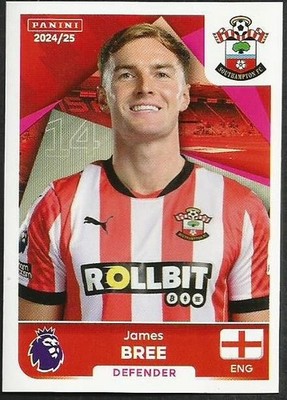 Panini 2025 Premier League - #530 - Southampton - James Bree
