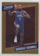 2017-18 Panini Prestige Micro Etch Rookies Orange Sindarius Thornwell #41 7y8