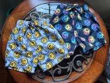 EUC Mish Boys Lot of 2 Swim Board Shorts Smiley Faces 4T