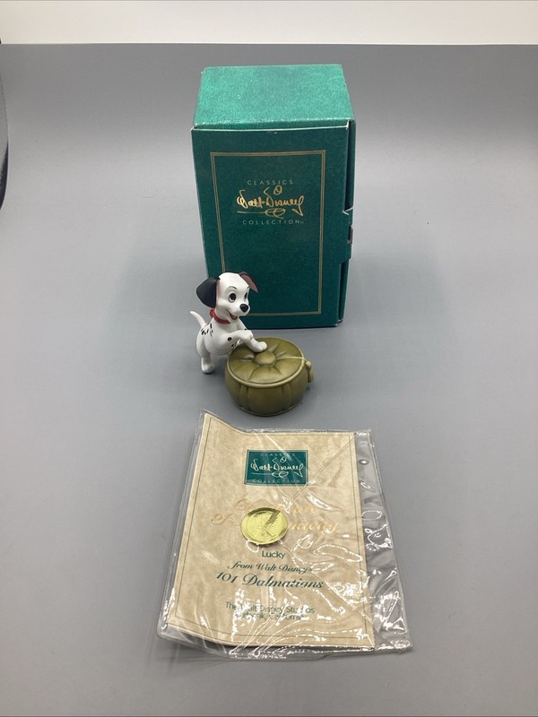 WDCC Lucky - Ornament  | 41080 | Disney's 101 Dalmatians | Mint with Box And COA
