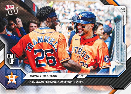 2026 Topps Now 388 Raynel Delgado