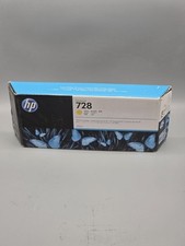 HP 728 Yellow DesignJet Ink Cartridge F9K15A, 300ml 2021