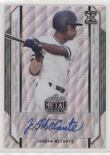 2021 Leaf Metal Draft Silver Wave Jordan McCants #BA-JM2 Auto 2a9