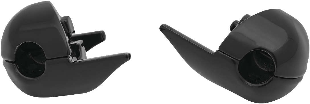 Kuryakyn 2843 Atto RB Rear Turn Signal Adaptors for Indian Black