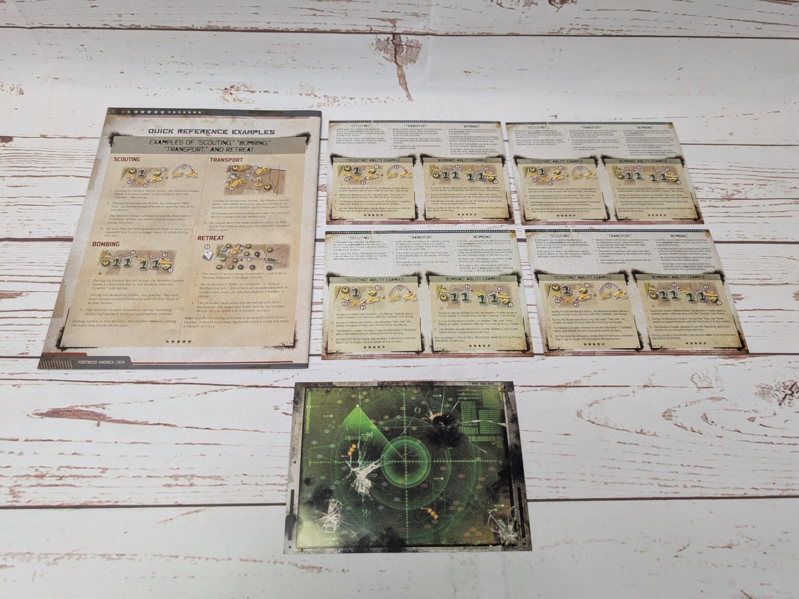 Fortress America Board Game Fantasy Flight Reprint FFG 2012