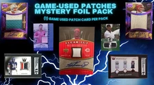 Break King: Game-Used Memorabilia Mystery Pack! Possible Messi or Jordan Patches