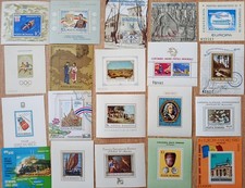 LOTTO 20 blocchi diversi, Romania, MNH, sport, architettura, arte, personalità