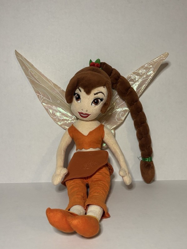 Rare Disneyland Resort Disney Parks Tinkerbell Fawn Fairy Plush Soft Doll Toy