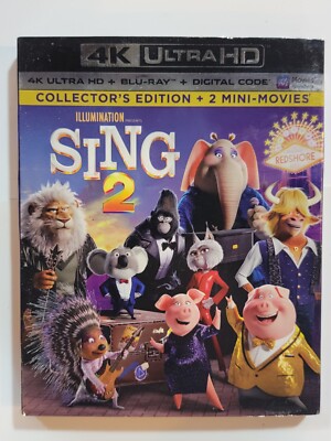 Sing 2 (4k Ultra HD + Blu-ray)