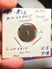 Amherst Coal Co Londale WV 1 Cent Scrip