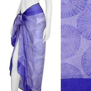 Sarong-Swimwear-Beach-Cover-Up-Bright-Purple-Circles-Pareo-72-x-44-inches