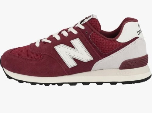ORIGINAL NEW BALANCE U574 HERREN GRÖSSE 17 D ROT WEISS KLASSISCHER LAUFSCHUH SNEAKER - Bild 10 von 10
