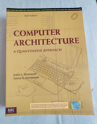 Computer Architecture and Design 6e by Hennessy and David Patterson INT'L ED