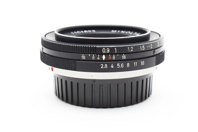 ミノルタ Rokkor TD 45mm F/2.8 Pancake 5573 Minolta Rokkor TD 45mm F/2.8 Pancake MF lens 5573 | eBay