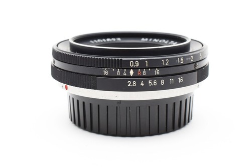 Minolta Rokkor TD 45mm F/2.8 Pancake MF lens 5573 - Picture 10 of 11
