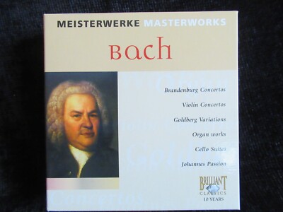 BACH Meisterwerk Masterworks Brilliant Classics 10 CD