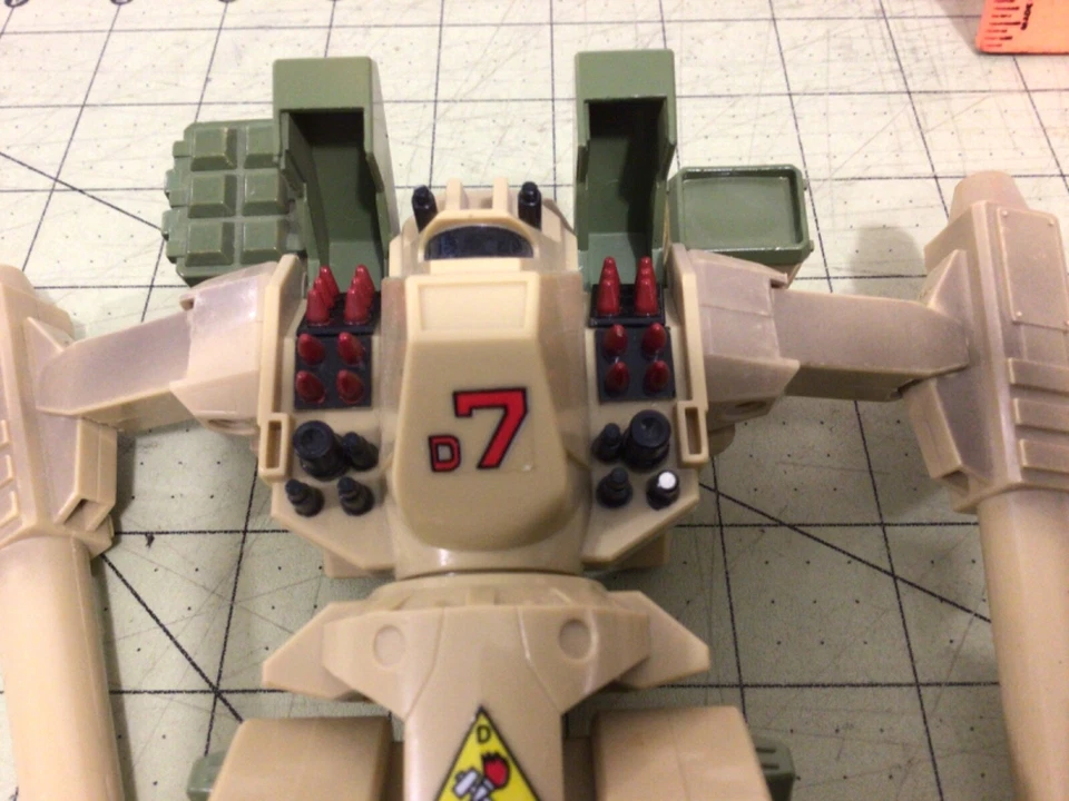 Exo-Squad Robotech 1985 Destroid Tomahawk D7 D-210 Excaliber Mark VI - Изображение 4 из 4